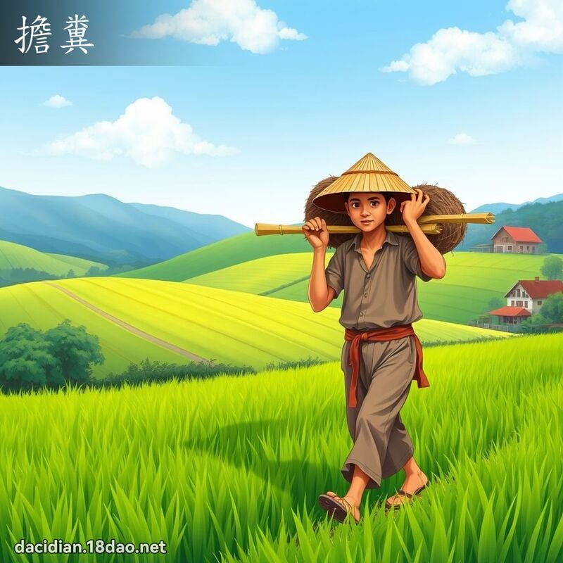 担粪 - 国语大辞典配图