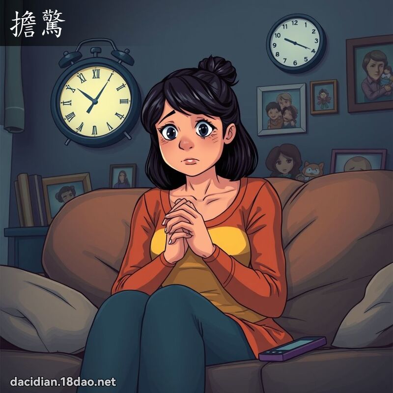 担惊 - 国语大辞典配图