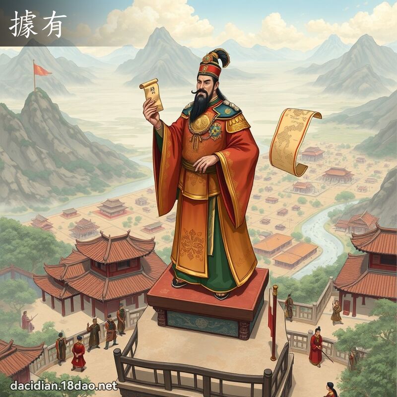 据有 - 国语大辞典配图