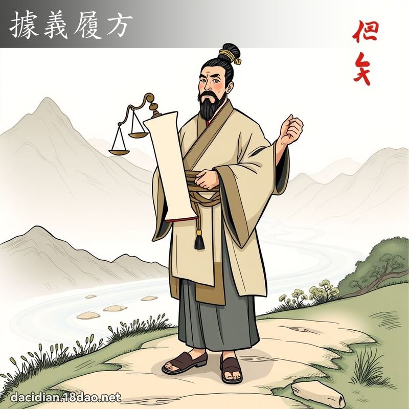 據義履方 - 國語大辭典配圖