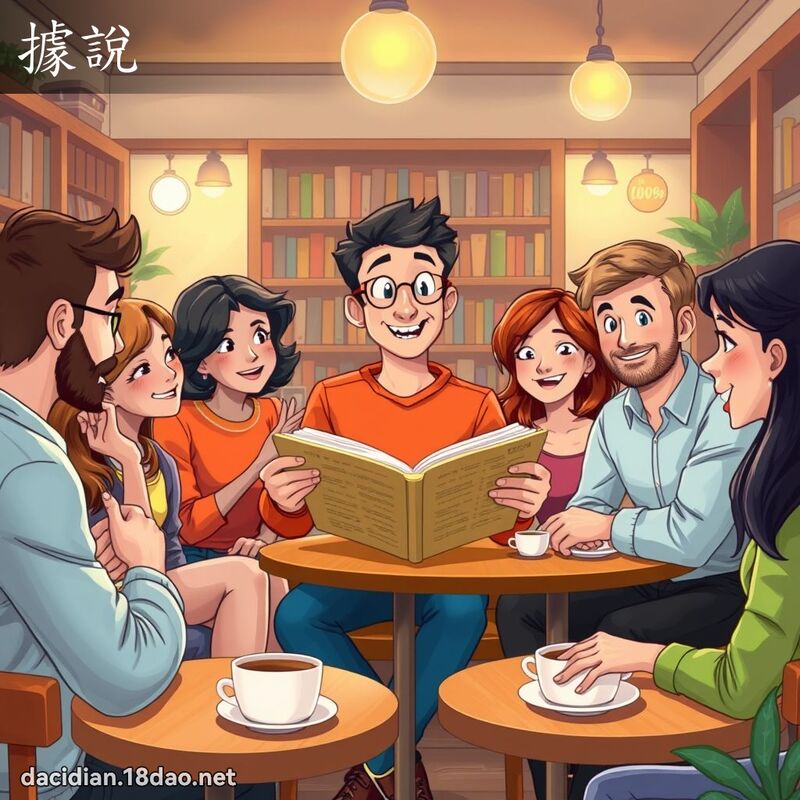 據說 - 國語大辭典配圖
