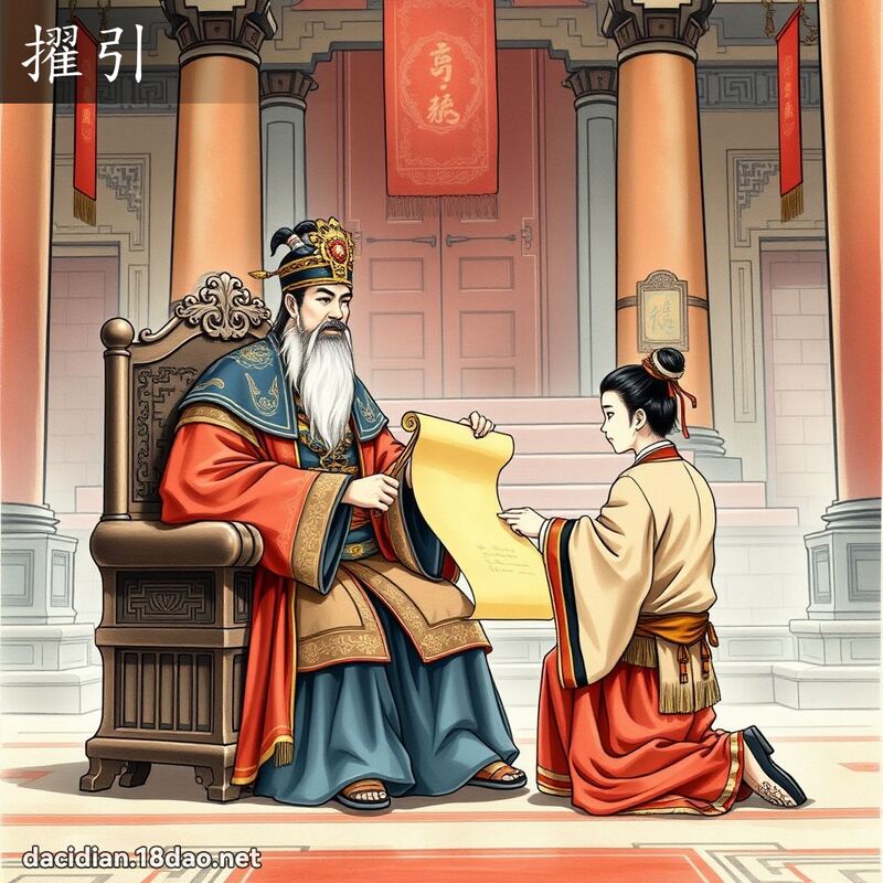 擢引 - 国语大辞典配图
