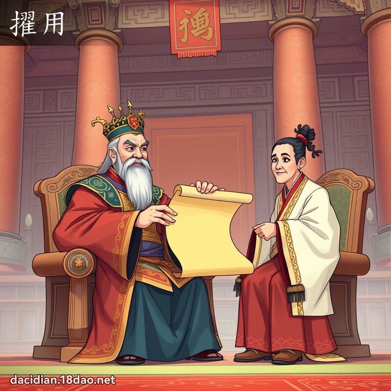 擢用 - 国语大辞典配图