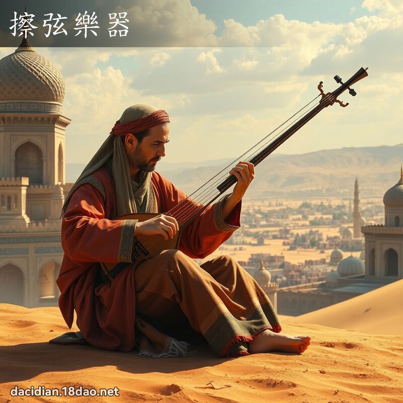 擦弦樂器 - 國語大辭典配圖