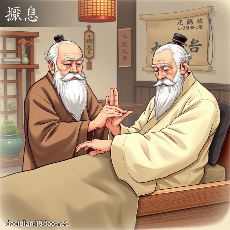 擫息 - 國語大辭典配圖
