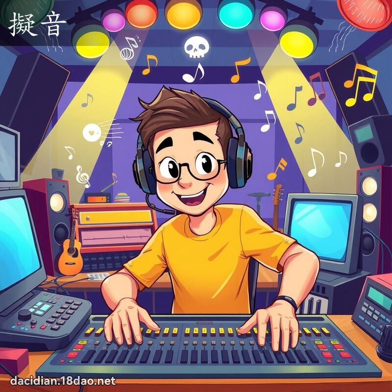 擬音 - 國語大辭典配圖