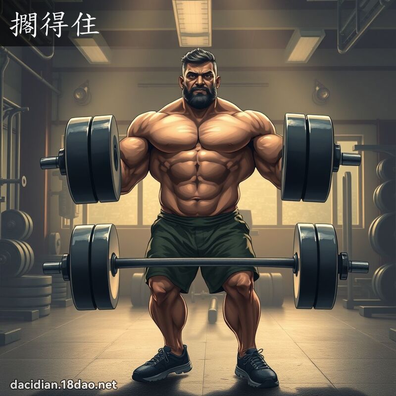 搁得住 - 国语大辞典配图