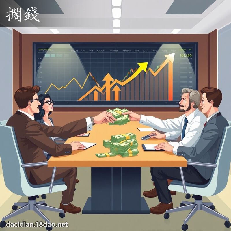 擱錢 - 國語大辭典配圖