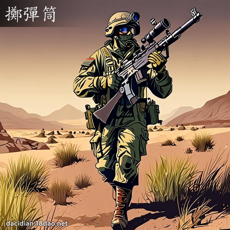 掷弹筒 - 国语大辞典配图