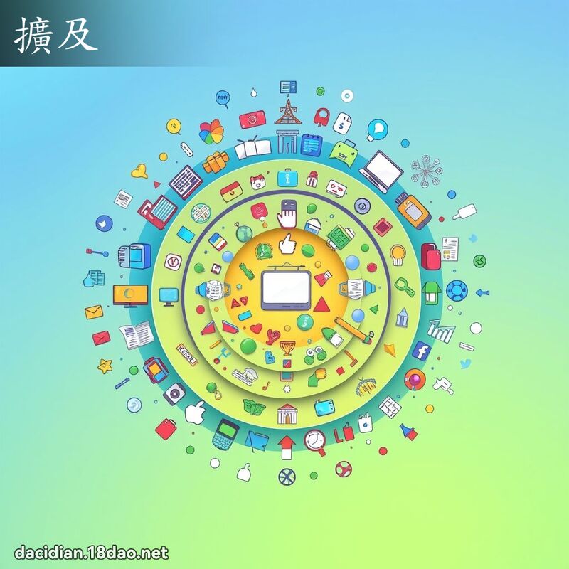 扩及 - 国语大辞典配图