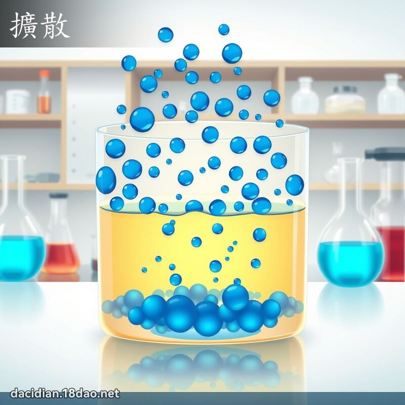 扩散 - 国语大辞典配图
