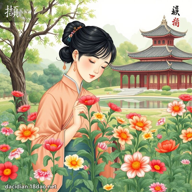 漢字: 擷 (多音字)