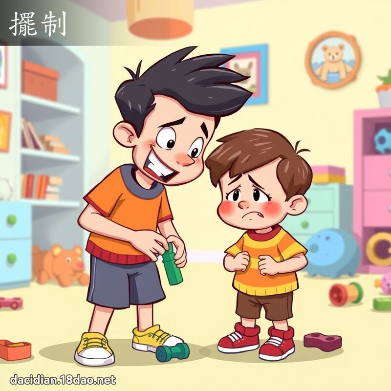 摆制 - 国语大辞典配图