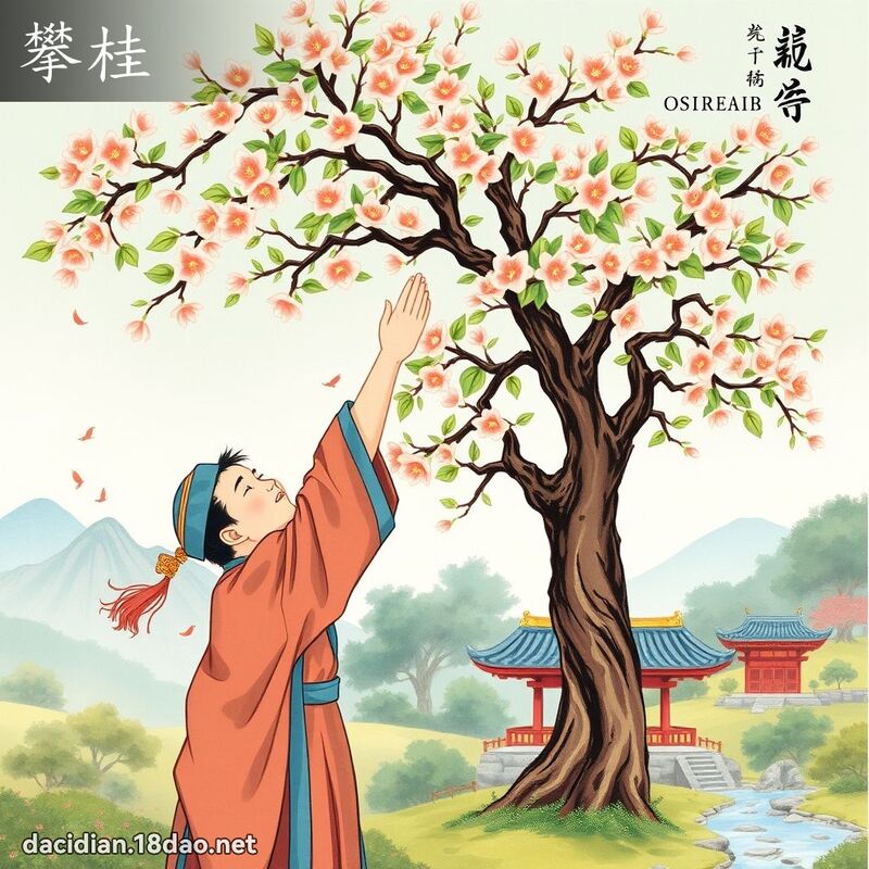 攀桂 - 國語大辭典配圖