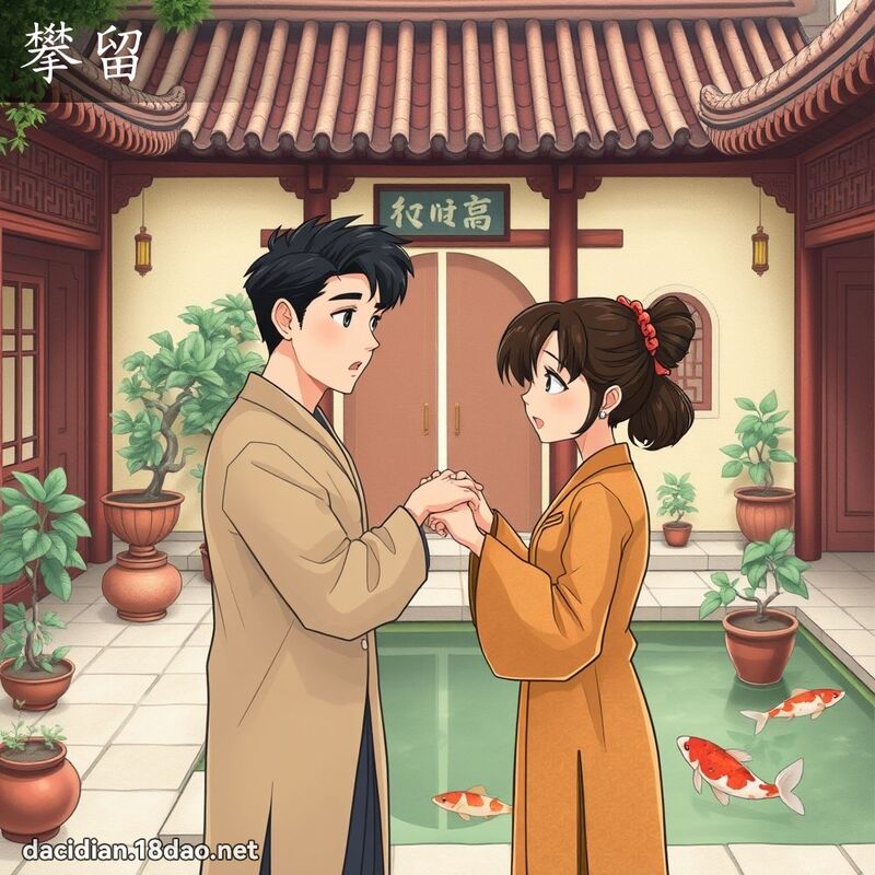攀留 - 國語大辭典配圖
