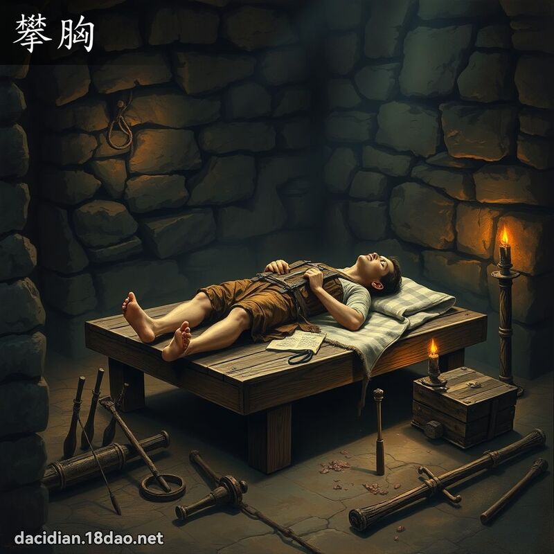 攀胸 - 国语大辞典配图