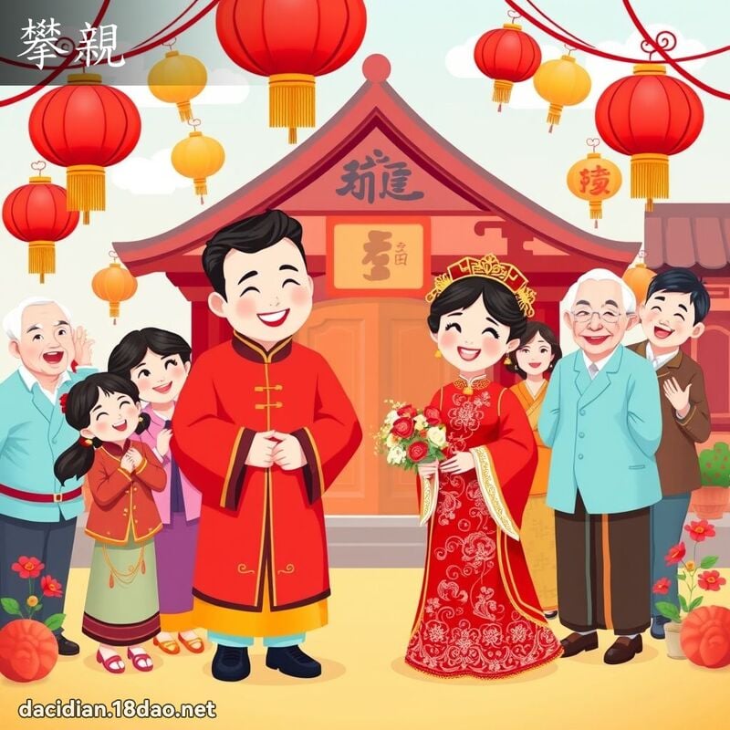 攀親 - 國語大辭典配圖