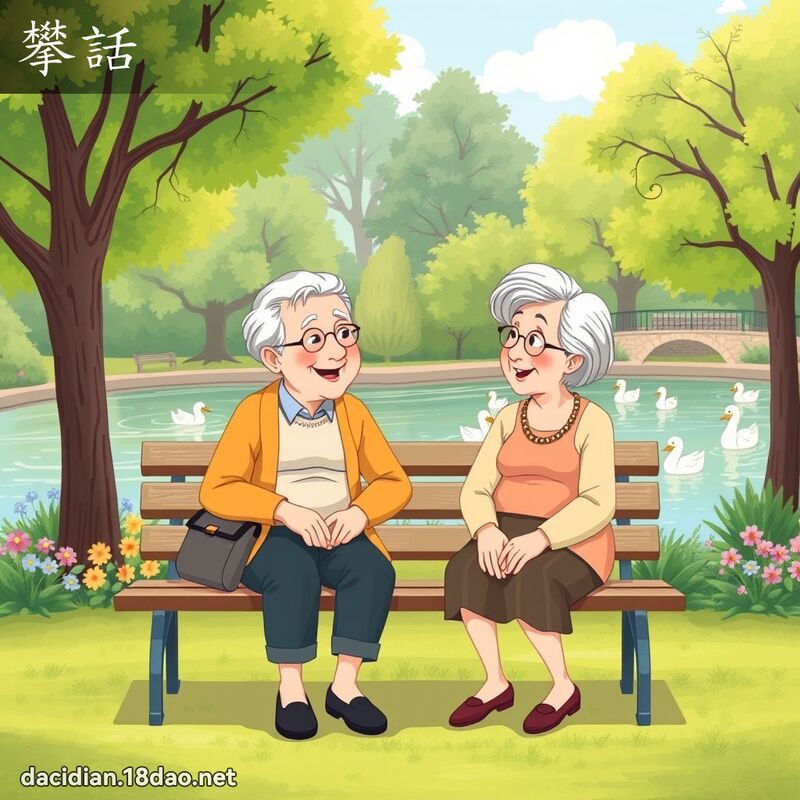 攀話 - 國語大辭典配圖