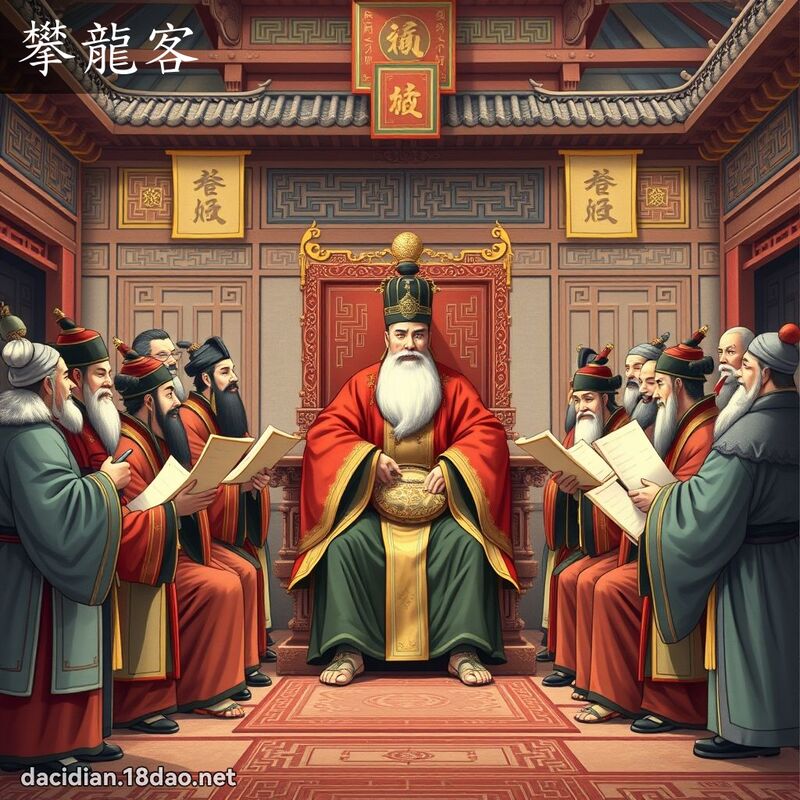 攀龙客 - 国语大辞典配图