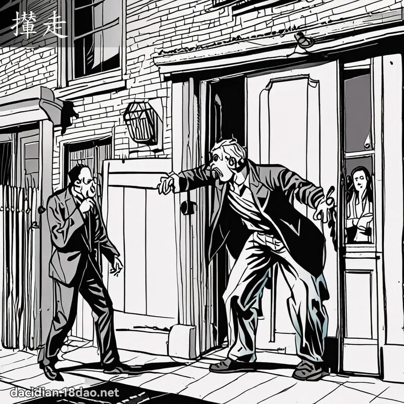撵走 - 国语大辞典配图