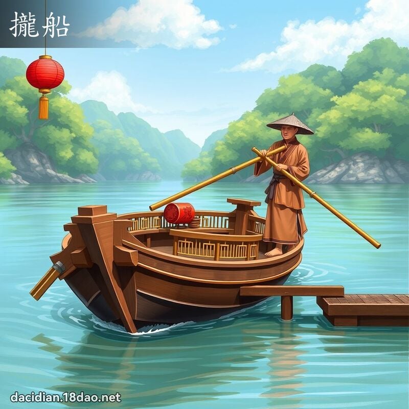 拢船 - 国语大辞典配图