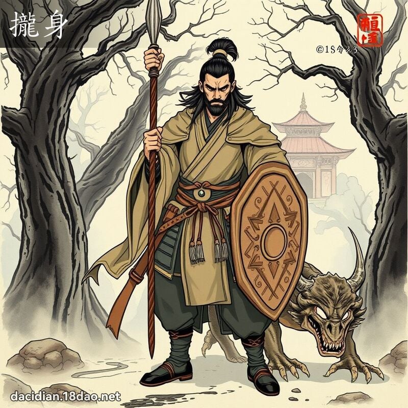 攏身 - 國語大辭典配圖
