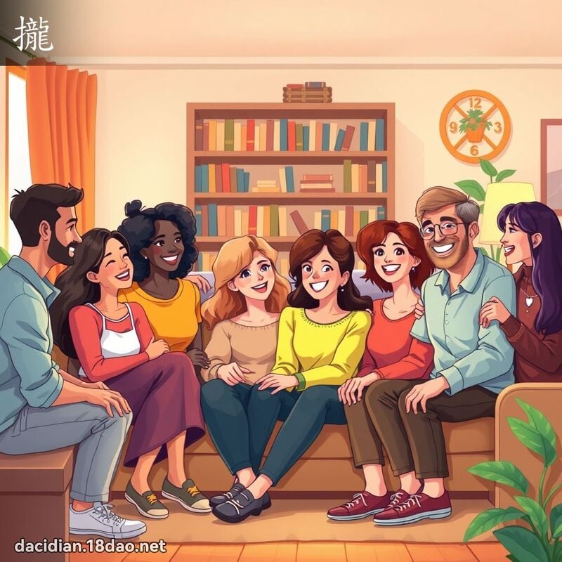 拢 - 国语大辞典配图