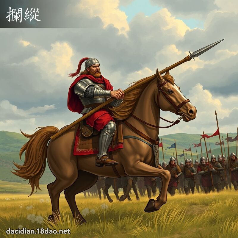 拦纵 - 国语大辞典配图