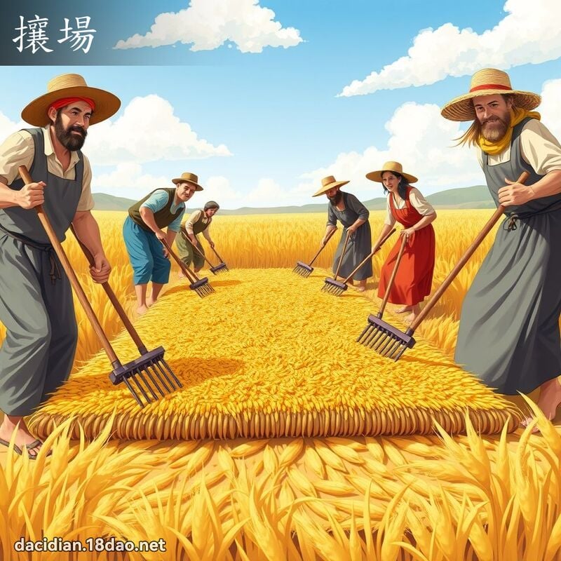攘場 - 國語大辭典配圖