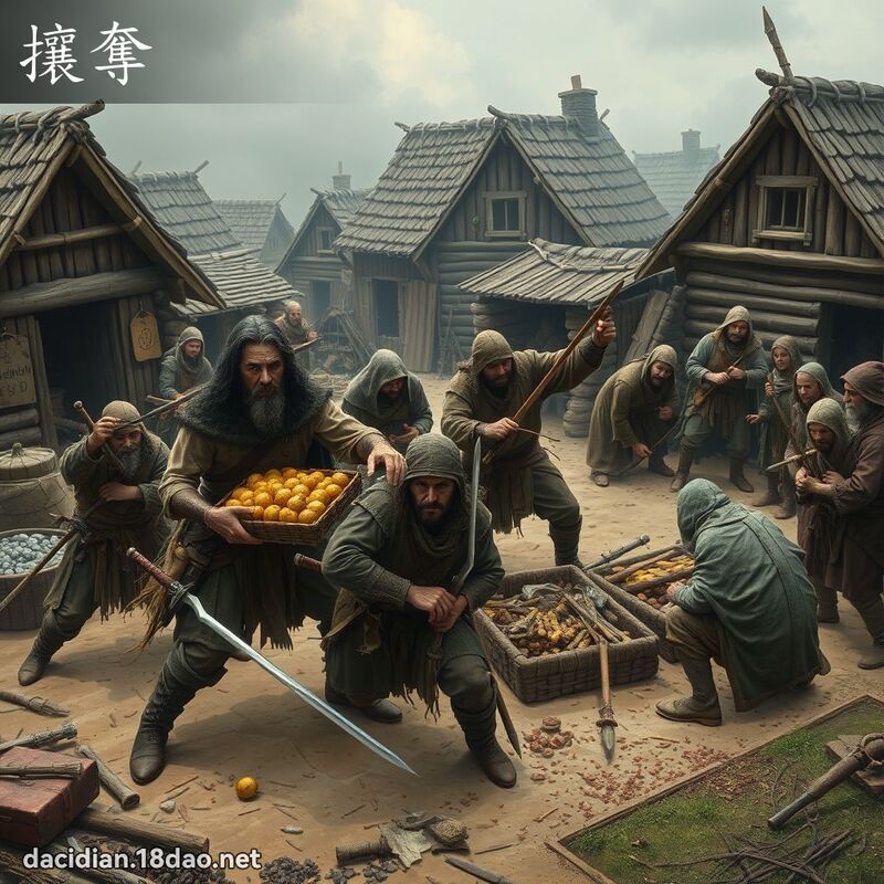 攘夺 - 国语大辞典配图
