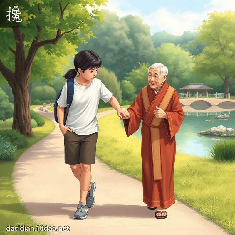 攙 - 國語大辭典配圖