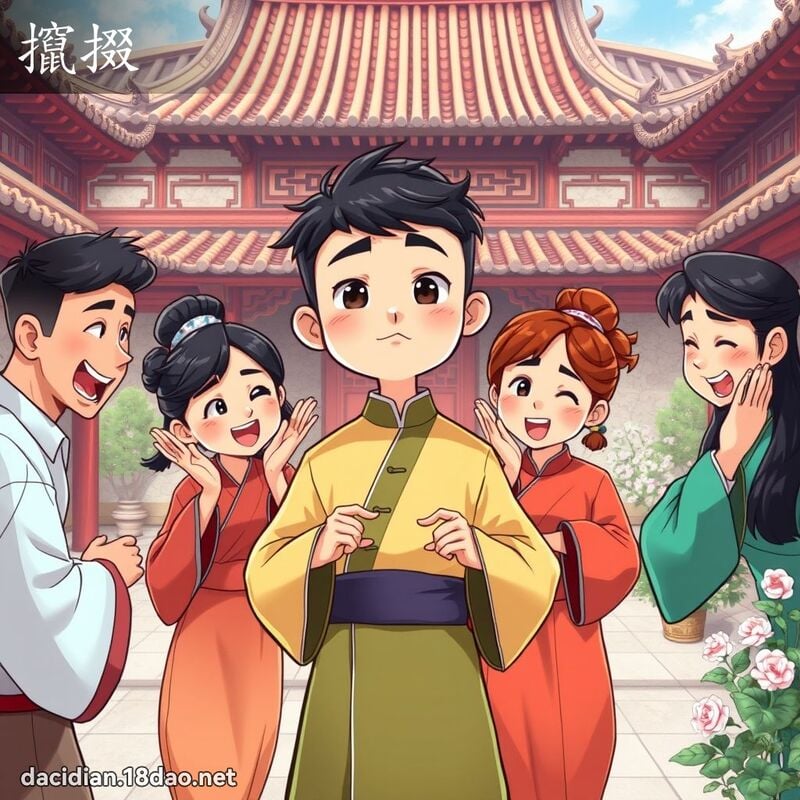 攛掇 - 国语大辞典配图
