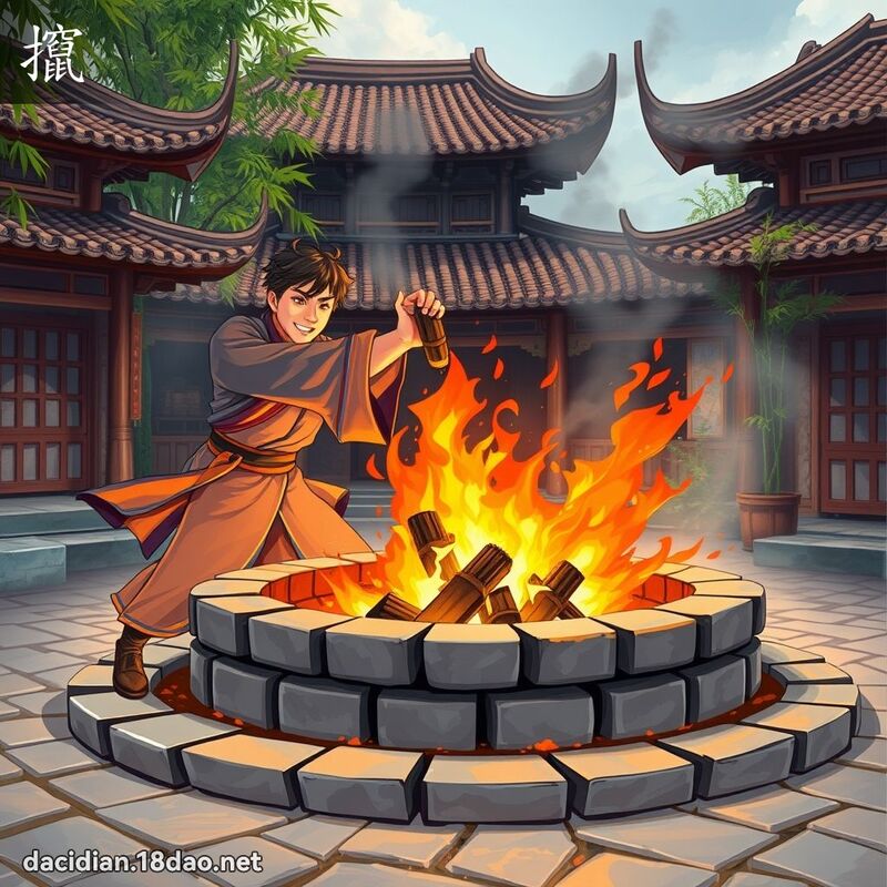 攛 - 國語大辭典配圖