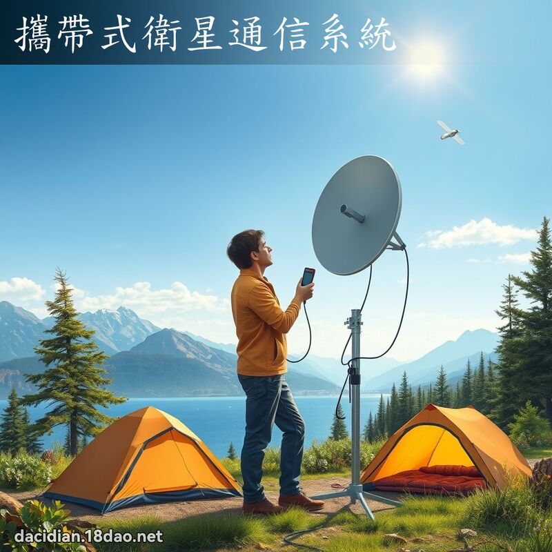 携带式卫星通信系统 - 国语大辞典配图