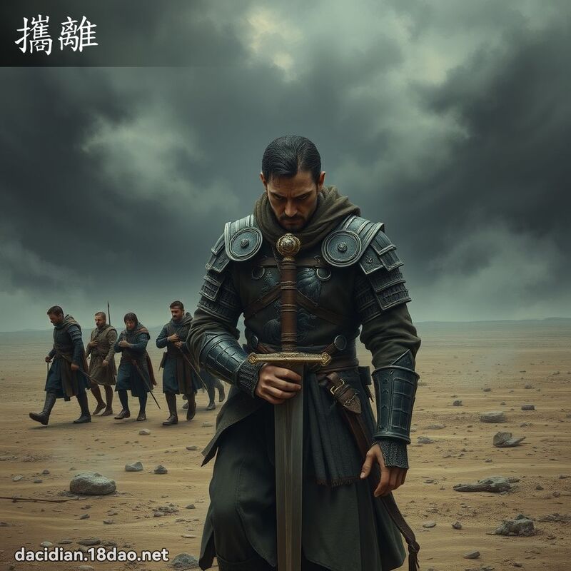 攜離 - 國語大辭典配圖