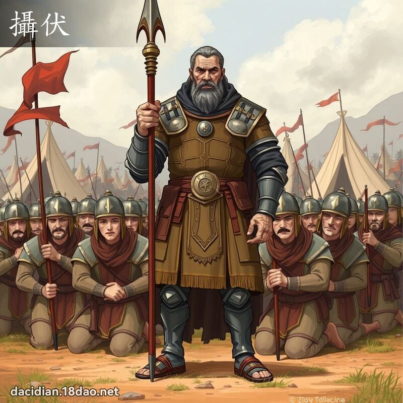 摄伏 - 国语大辞典配图