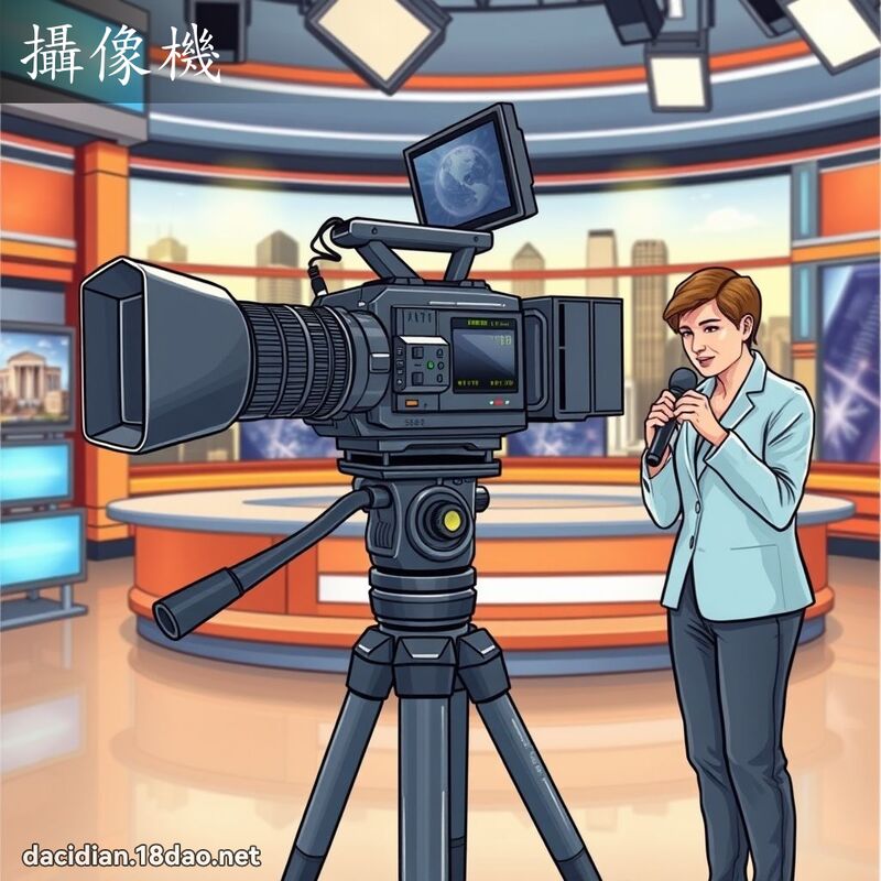 攝像機 - 國語大辭典配圖