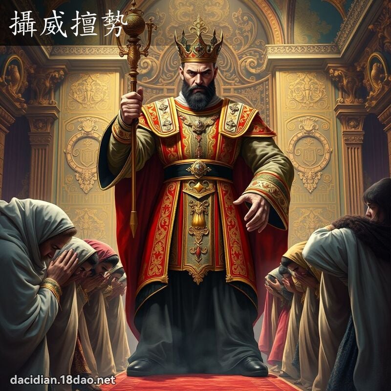 攝威擅勢 - 國語大辭典配圖