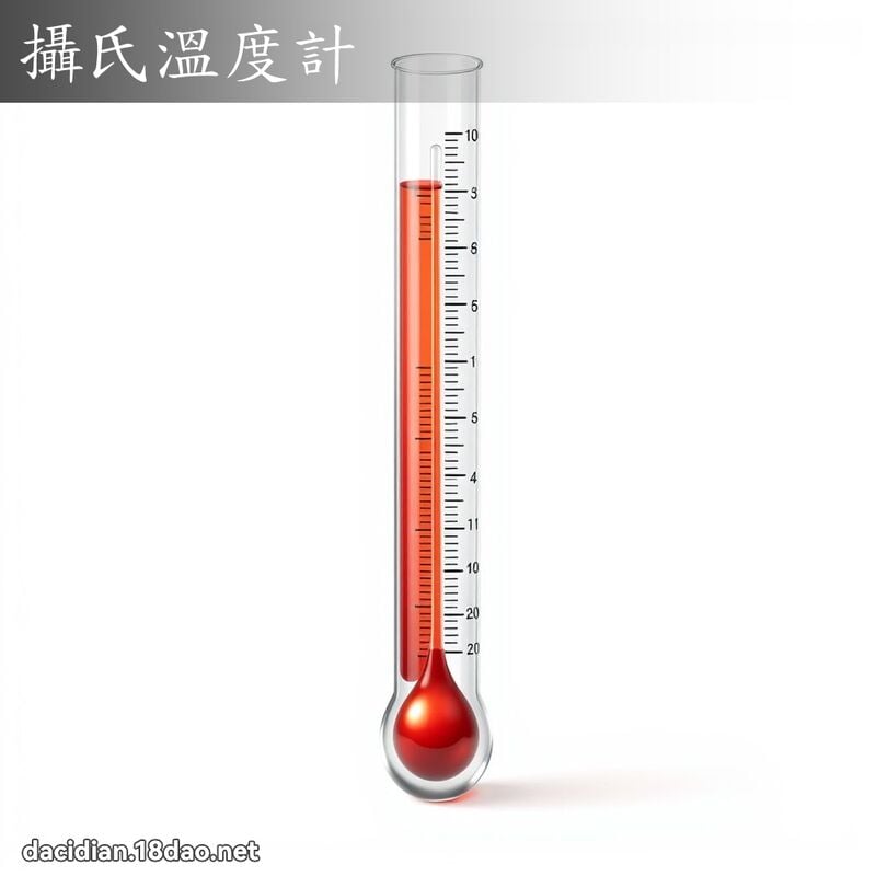 攝氏溫度計 - 國語大辭典配圖