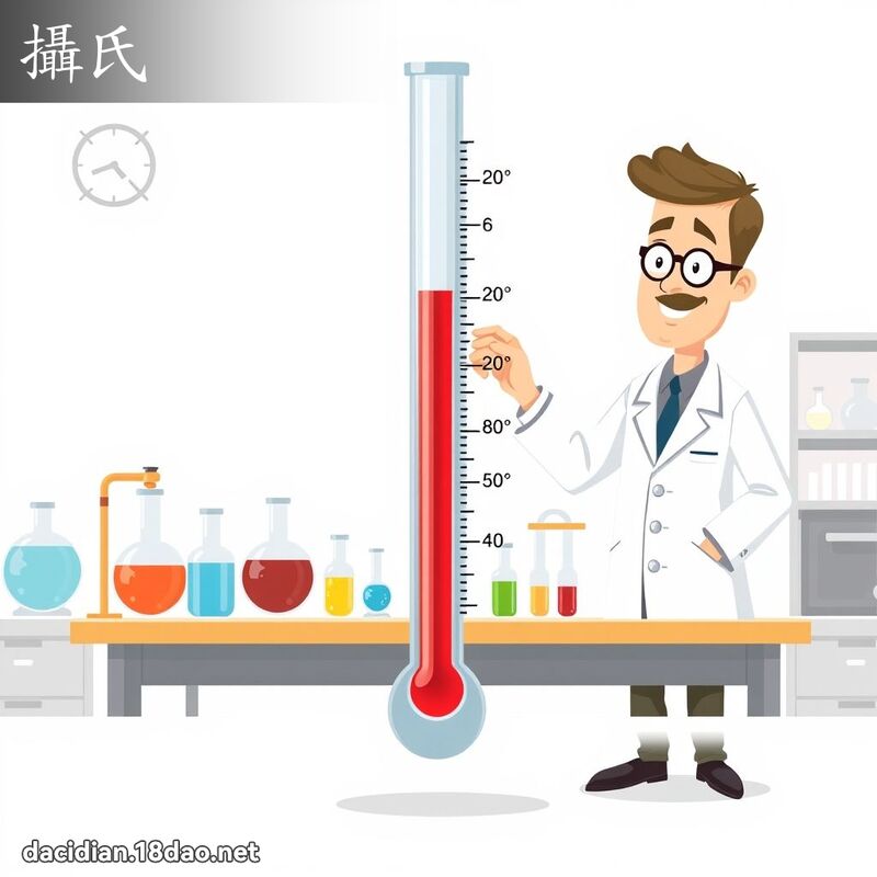摄氏 - 国语大辞典配图