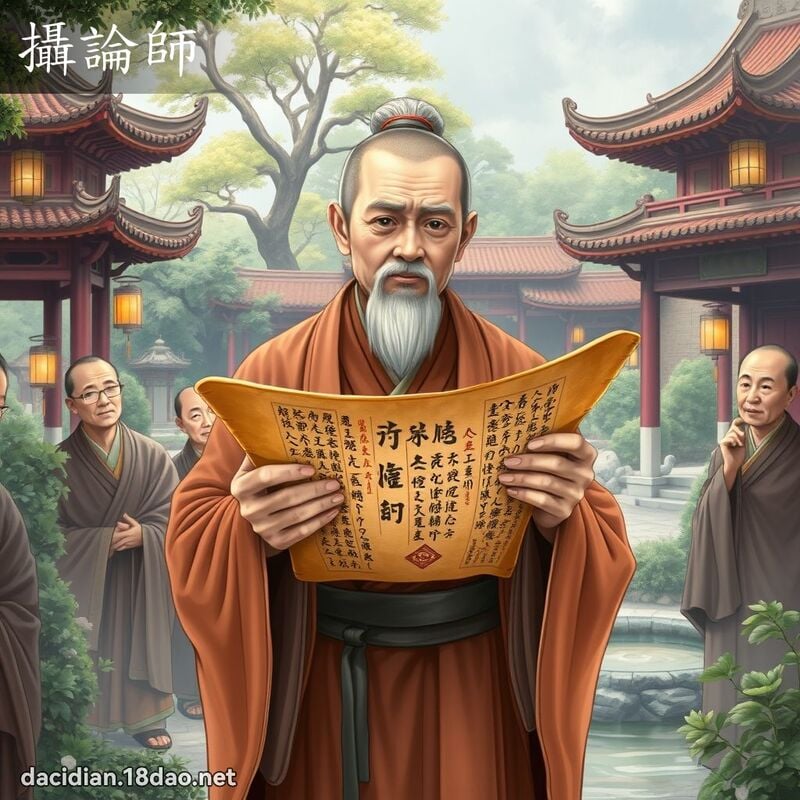 攝論師 - 國語大辭典配圖