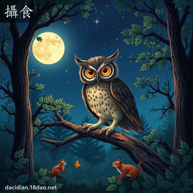 摄食 - 国语大辞典配图