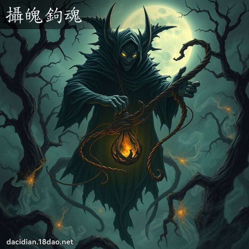 攝魄鉤魂 - 國語大辭典配圖