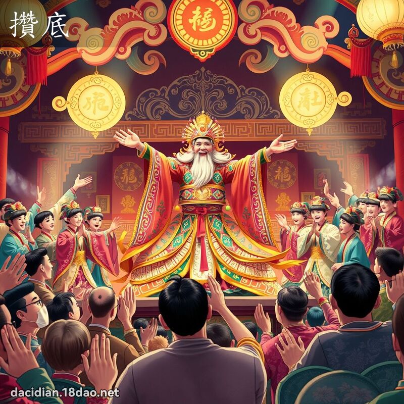 攢底 - 國語大辭典配圖