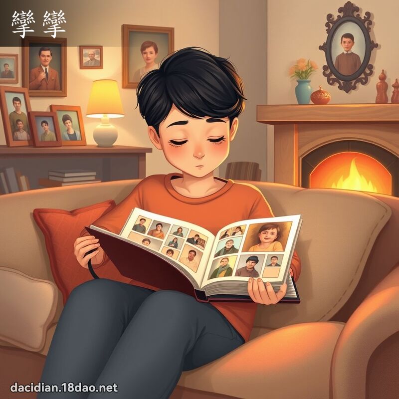 攣攣 - 國語大辭典配圖
