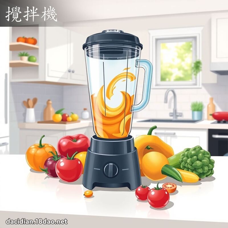 攪拌機 - 國語大辭典配圖