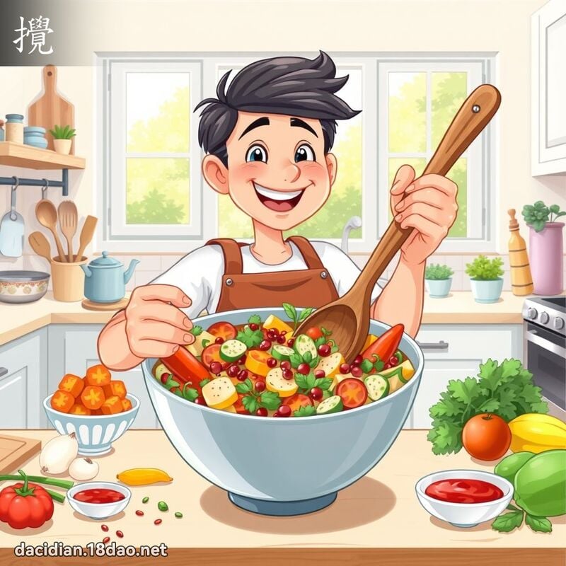 汉字: 搅 (多音字)