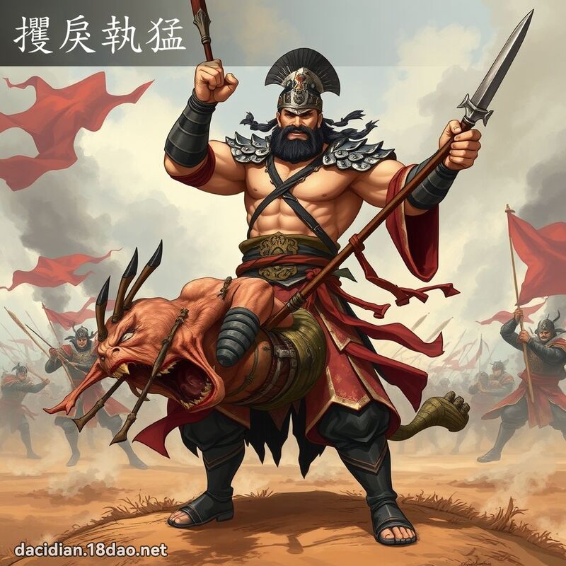 攫戾執猛 - 國語大辭典配圖