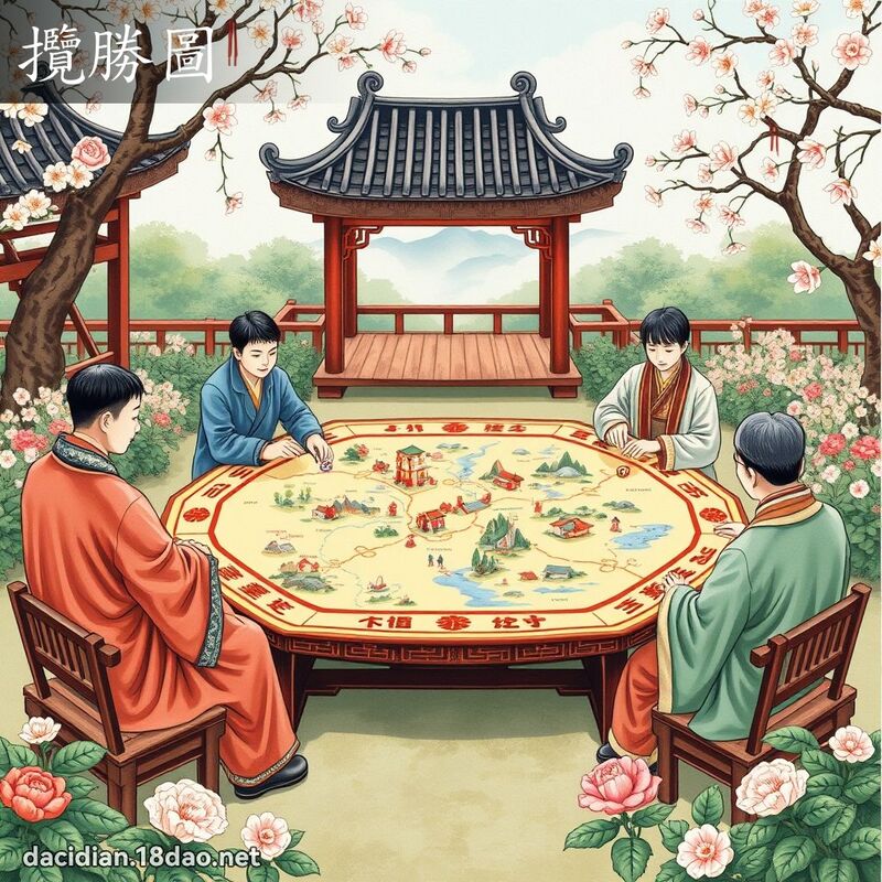 揽胜图 - 国语大辞典配图