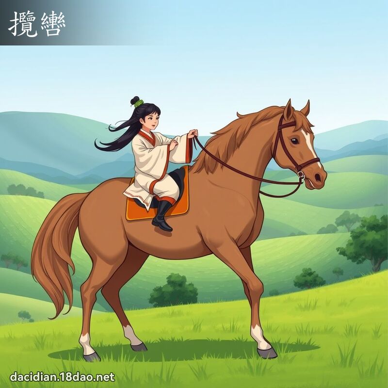 揽轡 - 国语大辞典配图